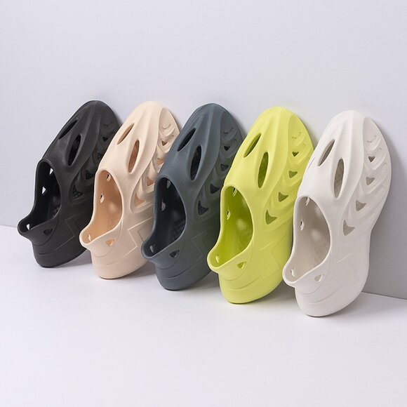 New EVA thick-soled sandals with coconut holes, the original men\'s shoes main image 7